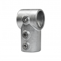 Conexión en T corta alargada Typ 2LC, 33,7 mm , Galvanizado