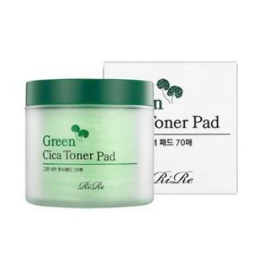 RiRe - Green Cica Toner Pad 70 pcs