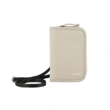 Safe Cross Wallet Bag - 3 Colors Light Beige