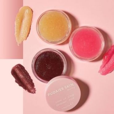Pudaier - Honey Milky Soft Lip Scrub - 3 Colors 01# Pink Peach - 10g