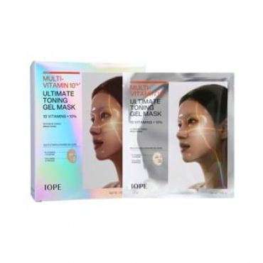 IOPE - Multi-Vitamin 10% Ultimate Toning Gel Mask Set 30g x 5 sheets