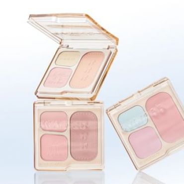 everbab - Bow Series 3-Color Soft Blend Blush Palette - 3 Types 01# Old Love Poem - 7.5g