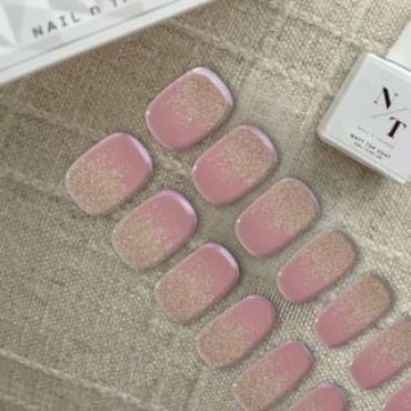 NAIL n THINGS - Semi-Cured Nail Wraps LN013 - Rose's Tears