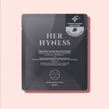 HER HYNESS - Instant Glow Black Mask 1 pc