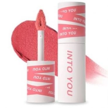INTO YOU - Lip & Cheek Mud - 4 Colors (EM13-16) #EM13 Coral Red - 2g