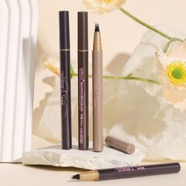 WODWOD - Finely Painted Four-Pronged Eyebrow Pencil - 3 Colors 02# Gray Brown - 600mg