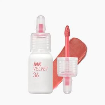 peripera - Ink Velvet - 31 Colors #36 Active Coral