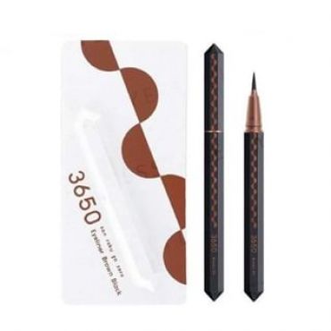 3650 san roku go zero - Liquid Eyeliner Brown Black 1 pc