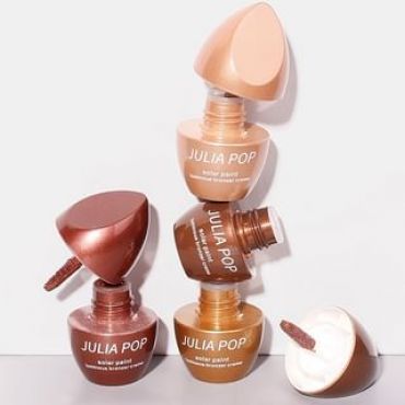 JULIA POP - Natural Bronzer Liquid Contour - 4 Colours 01# Light Gold - 8ml