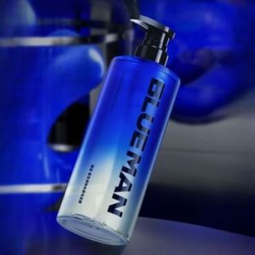 BLUEMAN - Fragrant Refreshing Anti-Dandruff Shampoo 500g