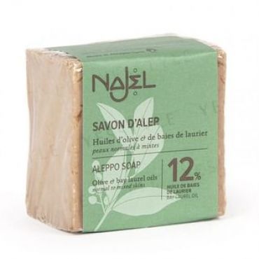 Najel - 12% BLO Aleppo Soap 185g