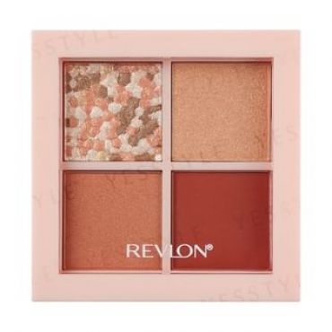 Revlon - Dazzle Eyeshadow Quad 002 Sunset Brick