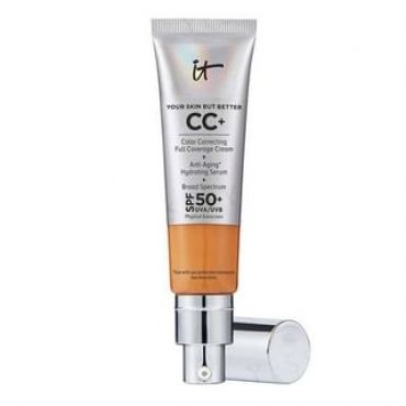 iT COSMETICS - CC+ Color Correcting Full Coverage Cream SPF 50+ Tan Rich - 32ml