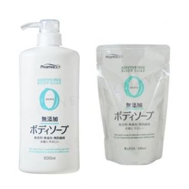 KUMANO COSME - Pharmaact Additive Free Body Soap 450ml Refill