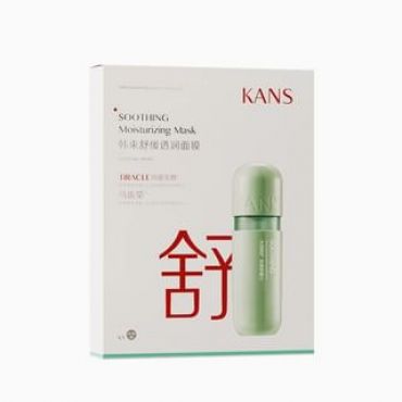 KANS - Soothing Moisturizing Mask (5pcs) Soothing (25ml x 5pcs)