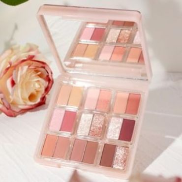 HOLD LIVE - Rose Bunny 18 Color Eyeshadow Palette - 04 #H04- 12.6g