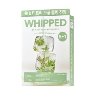 WHIPPED - Mugtree Vegan Pore Cooling Squeeze Mask Set 26ml x 6 sheets