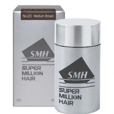 SUPER MILLION HAIR - Hair Fiber 23 Medium Brown - 20g