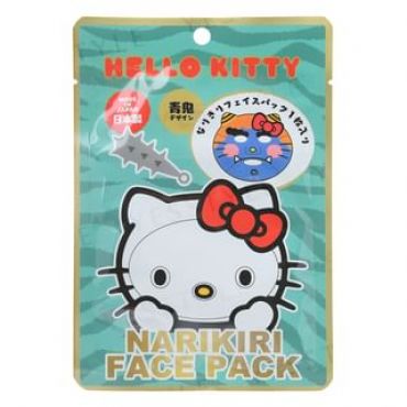 ASUNAROSYA - Sanrio Hello Kitty Narikiri Face Pack Ao Oni 1 pc