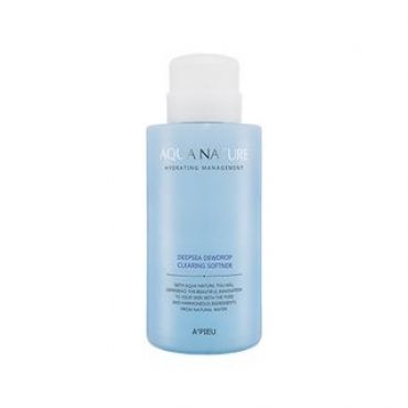 A'PIEU - Aqua Nature Deep-sea Dew Drop Clearing Softner (For Normal & Dry Skin) 500ml 500ml