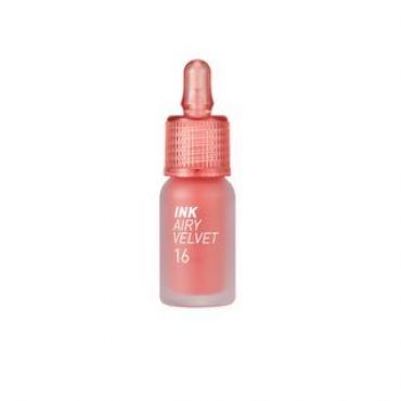peripera - Ink Airy Velvet AD - 35 Colors #16 Favourite Orange Pink