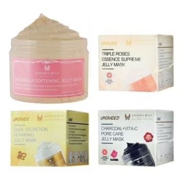 Annie's Way - Jelly Mask Charcoal + Vit-C Pore Care - 250ml