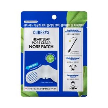 CURESYS - Heartleaf Pore Clear Nose Patch 1 pc