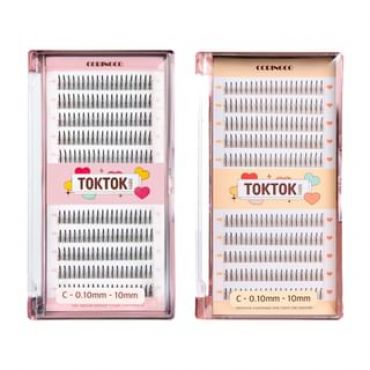 CORINGCO - Toktok-Hara Filter Eyelash - 7 Types Brown - 12mm
