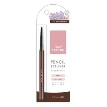 K-Palette - 1 Day Tattoo Pencil Eyeliner 03 Warm Brown