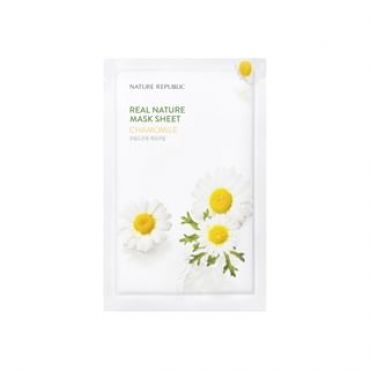NATURE REPUBLIC - Real Nature Mask Sheet - 14 Types Chamomile