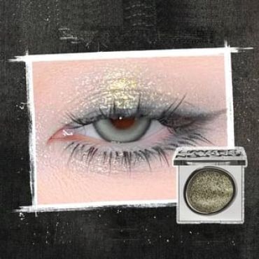 JOOCYEE - Smokey Eyeshadow Single - 5 Colors #D125 Neon Black