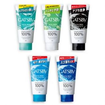 Mandom - Gatsby Facial Wash Perfect Scrub - 130g