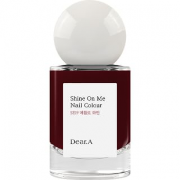 Dear.A - Shine On Me Nail Colour - 35 Colors #SE19 Merlot Wine