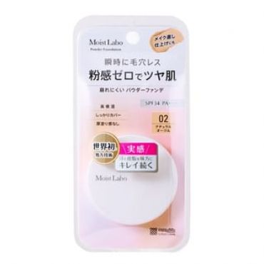 Meishoku Brilliant Colors - Moist Labo Powderless Fit Foundation SPF 34 PA+++ 02 Natural Ocher