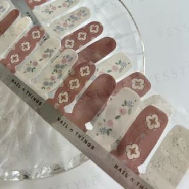 NAIL n THINGS - ND08 Palace Self-Adhesive Design Nail Polish Wraps 1 set