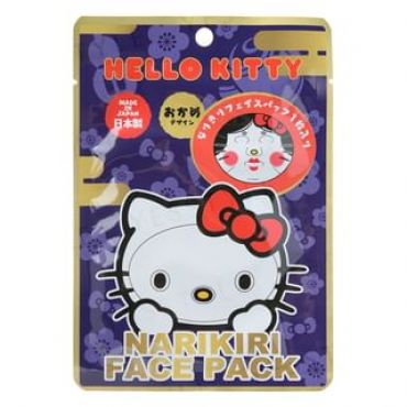 ASUNAROSYA - Sanrio Hello Kitty Narikiri Face Pack Okame 1 pc