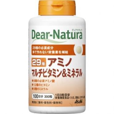 Dear-Natura 29 Amino Multi Vitamins & Minerals 100 Days 300 capsules
