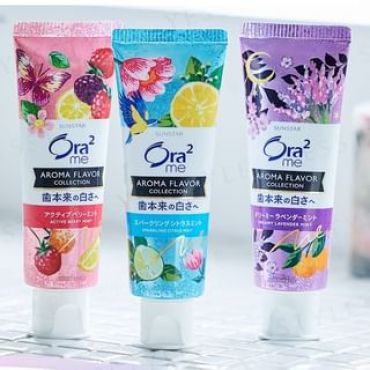 Sunstar - Ora2 Me Aroma Flavour Collection Toothpaste Sparkling Citrus - 130g