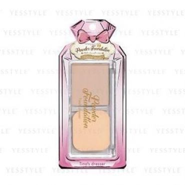 LUCKY TRENDY - Tina's Dresser Powder Foundation Natural Beige