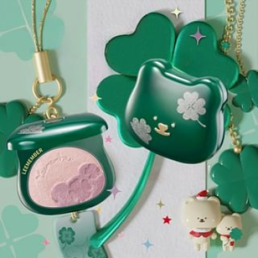 LEEMEMBER - Dual Color Satin Multi-Purpose Powder Lucky Clover Edition - 3 Types #CM03 Star Wish Purple - 5g