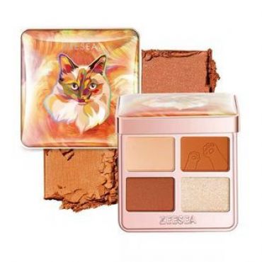 ZEESEA - COLORFUL ANIMAL FOUR-COLOR EYESHADOW X05 #X05