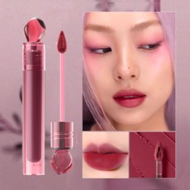 MARIE DALGAR - New Flower Juice Prints Lip Glaze - 4 Colors #P347 - 2.1ml