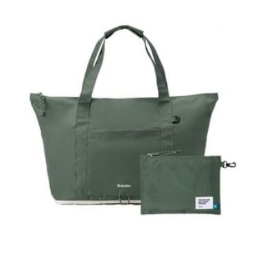 Foldable Carry-all Tote Bag - 5 Colors Soft Khaki