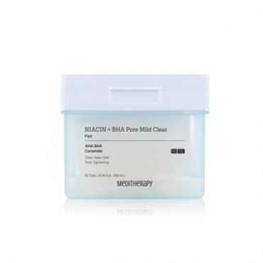 Meditherapy - NIACIN x BHA Pore Mild Clear Pad 60 pads