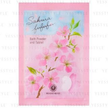 House of Rose - Sakura Fufufu Bath Powder & Tablet 35g