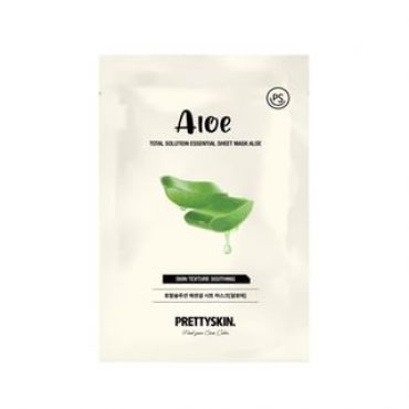 Pretty skin - Total Solution Essential Sheet Mask - 21 Types Aloe