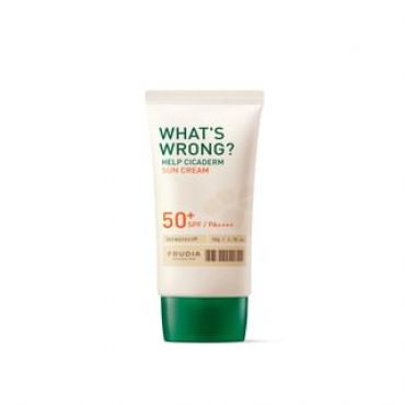 FRUDIA - What's Wrong Help Cicaderm Sun Cream 2024 Version - 50g
