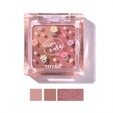 THYRA - Mini Cute 3 Color Eyeshadow - E11 #E11 Mini Gummy - 3g