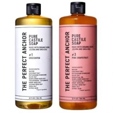 THE PERFECT ANCHOR - Pure Castile Soap 23 Peppermint - 944ml