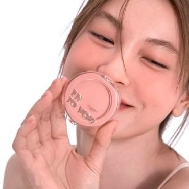 INTO YOU - Fluffy Pillow Single Blusher (4-7) #PW07 Nude Apricot - 5g